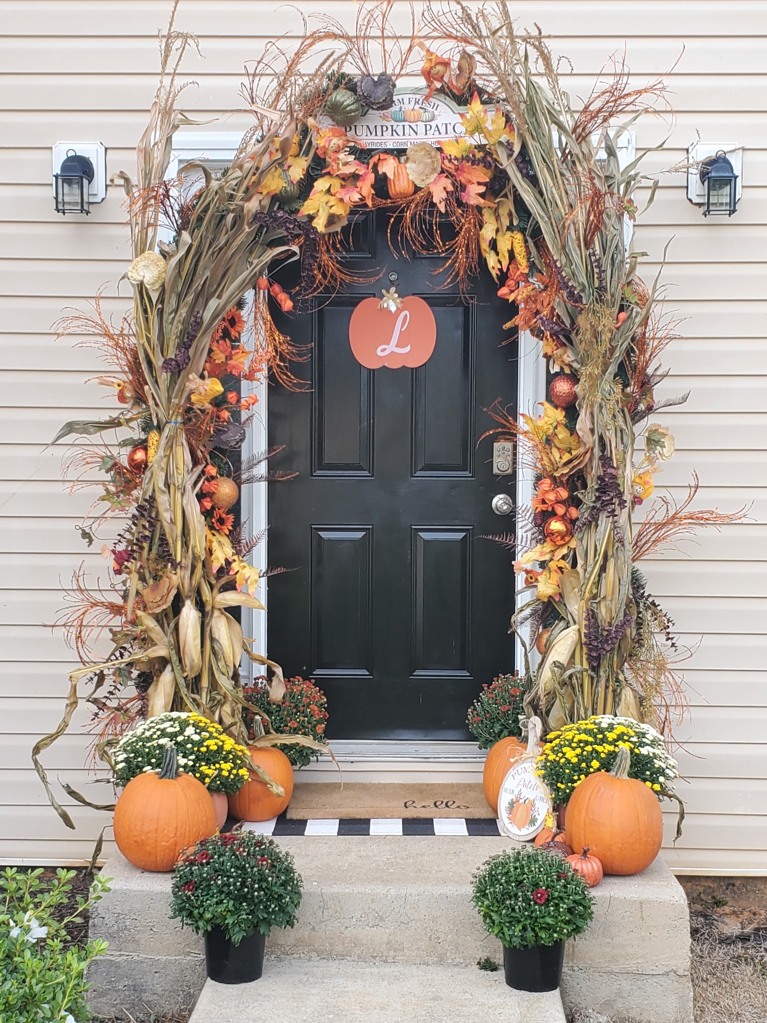 Fall Harvest Entryway