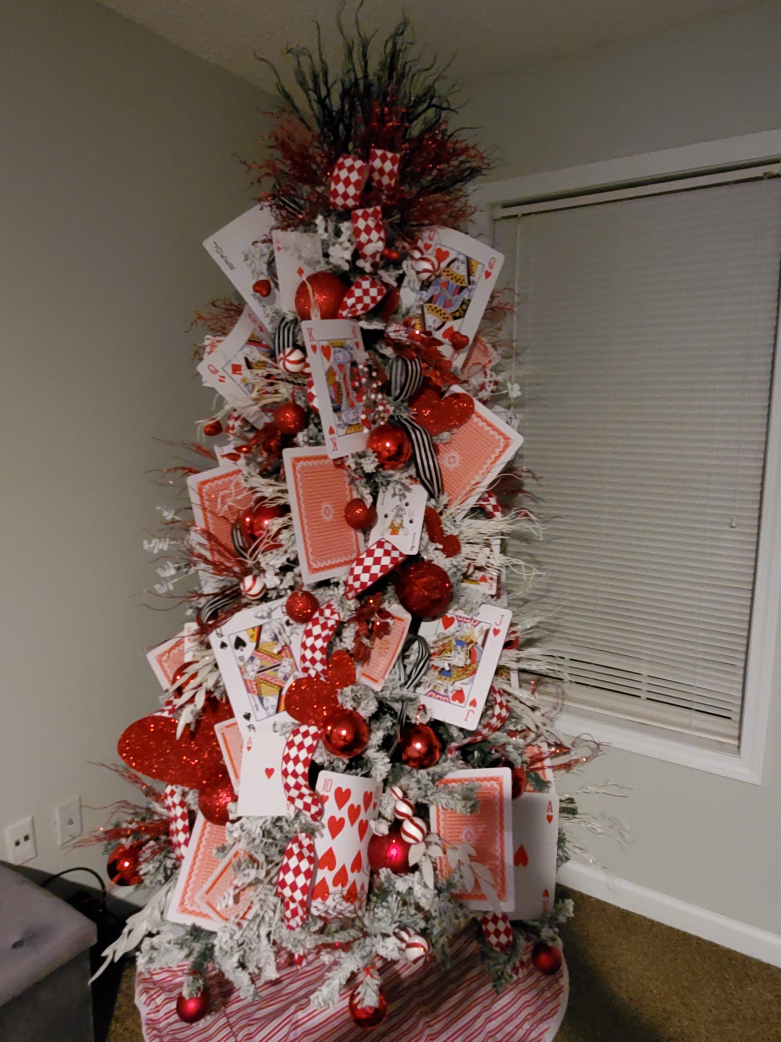 Playing Cards Theme Tree