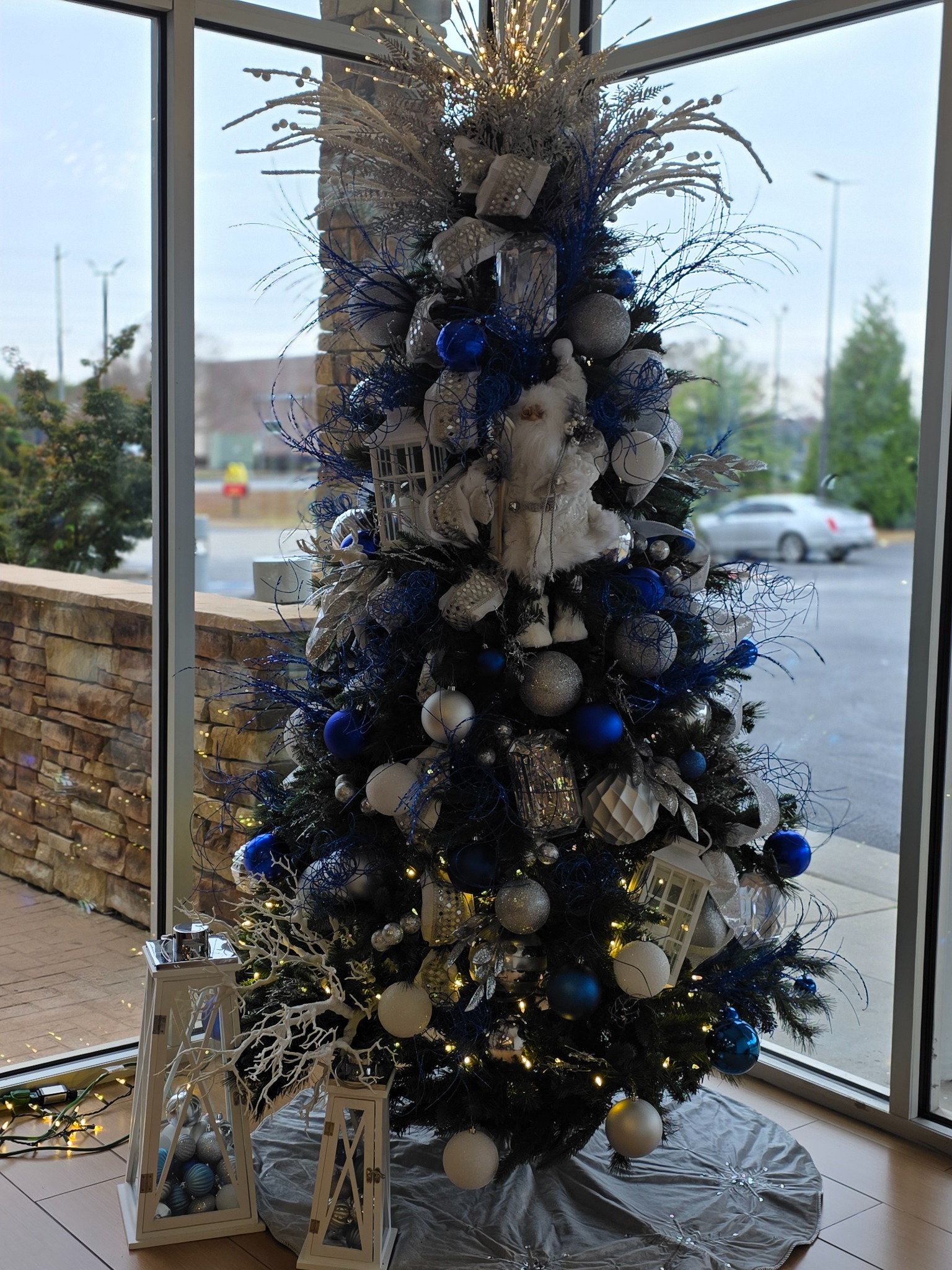 Winter Sapphire Elegance