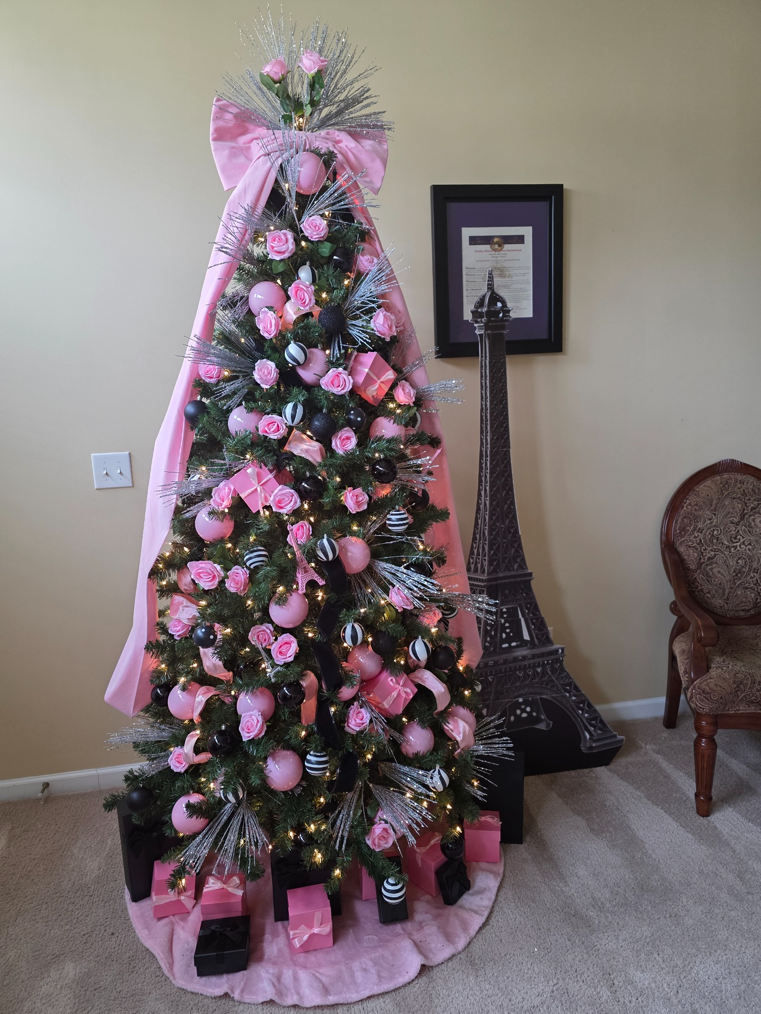 Parisian Pink Christmas